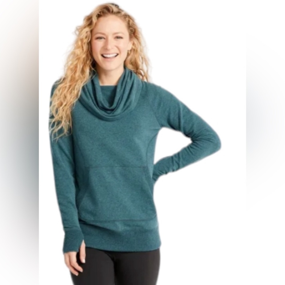 L.L. Bean Cozy Pullover with Cowl Neck